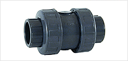 Double Union Check Valve - Solvent Socket