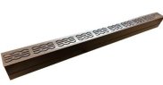 Slimline 65 Threshold Channel x 1m Aluminium Grate
