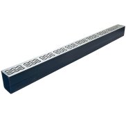 Slimline 65 Threshold Channel x 1m Aluminium Grate